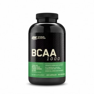 Optimum Nutrition BCAA 1000 400 Capsules (200 Servings) | 6247UQSPC