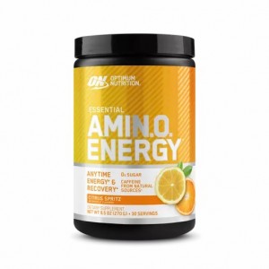 Optimum Nutrition ESSENTIAL AMIN.O. ENERGY® Citrus Spritz 0.6 lb (30 Servings) | 8729FNOMC