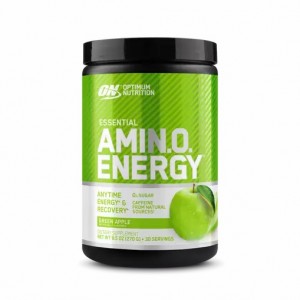 Optimum Nutrition ESSENTIAL AMIN.O. ENERGY® Green Apple 0.6 lb (30 Servings) | 6574GPCFE