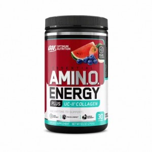 Optimum Nutrition Essential AMIN.O. ENERGY + UC-II Collagen 0.6 lb (30 Servings) | 7132YLPER