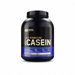 Optimum Nutrition GOLD STANDARD® 100% Casein Creamy Vanilla 4 lb (53 Servings) | 7289RWGVB