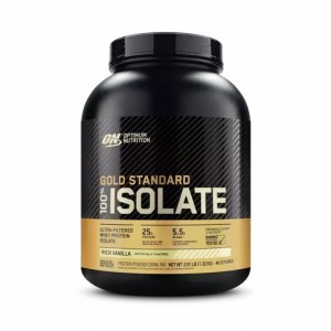 Optimum Nutrition GOLD STANDARD® 100% Isolate Rich Vanilla 2.91 lb (44 Servings) | 8093RLBXY