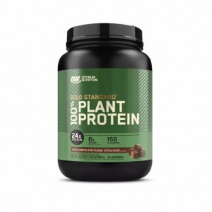 Optimum Nutrition GOLD STANDARD® 100% Plant Rich Chocolate Fudge 1.76 lb (20 Servings) | 8637XOJYM