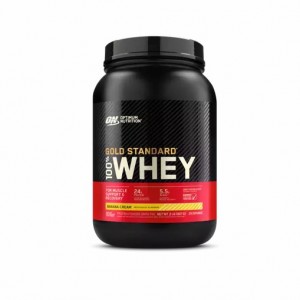 Optimum Nutrition GOLD STANDARD 100% WHEY™ Banana Cream 2 lb (29 Servings) | 4392LQVYX