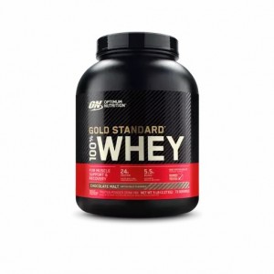 Optimum Nutrition GOLD STANDARD 100% WHEY™ Chocolate Malt 5 lb (73 Servings) | 3960BFXNI