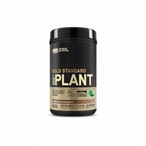 Optimum Nutrition Gold Standard 100% Plant Based Protein Double Rich Chocolate 684 grams (20 Servings) | 5693ZWIJM