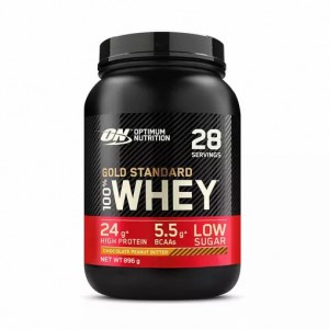 Optimum Nutrition Gold Standard 100% Whey Protein Powder Chocolate Peanut Butter 896 grams (28 Servings) | 9348KWNCT