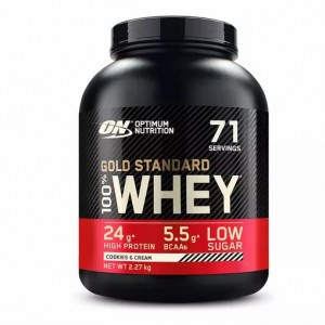 Optimum Nutrition Gold Standard 100% Whey Protein Powder Cookies & Cream 2.27 kg (71 Servings) | 7628CUNKA