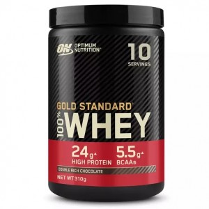 Optimum Nutrition Gold Standard 100% Whey Protein Powder Double Rich Chocolate 310 grams (10 Servings) | 3587GYXDI