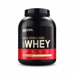 Optimum Nutrition Gold Standard 100% Whey Protein Powder Vanilla Ice Cream 2.28 kg (76 Servings) | 1872YNRSE