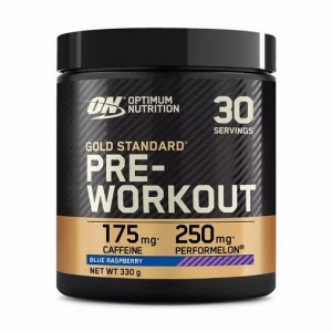 Optimum Nutrition Gold Standard Pre-Workout Blue Raspberry 330 grams (30 Servings) | 4356DPGMJ