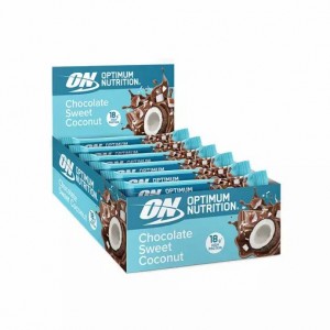 Optimum Nutrition Protein Bar Chocolate Sweet Coconut 720 grams (12 Bars) | 6349MFHTX