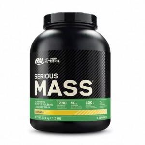 Optimum Nutrition Serious Mass Banana 2.73 kg (8 Servings) | 2179UCWGJ