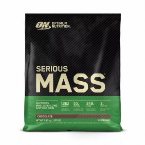 Optimum Nutrition Serious Mass Chocolate 5.45 kg (16 Servings) | 5361BYJPF