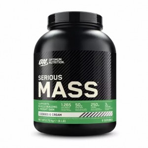 Optimum Nutrition Serious Mass Cookies & Cream 2.73 kg (8 Servings) | 4501AGWPR