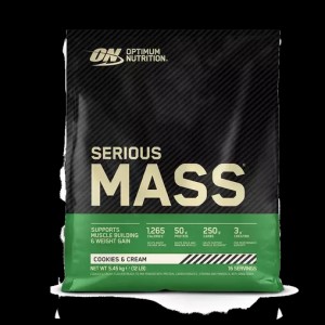 Optimum Nutrition Serious Mass Cookies & Cream 5.45 kg (16 Servings) | 2197SHIQT