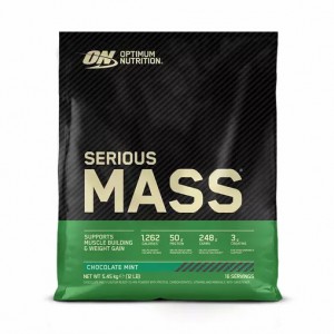 Optimum Nutrition Serious Mass Gainer Chocolate Mint 5.45 kg (16 Servings) | 5460NZGKQ