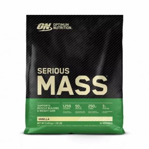 Optimum Nutrition Serious Mass Vanilla 5.45 kg (16 Servings) | 5178BUZMI