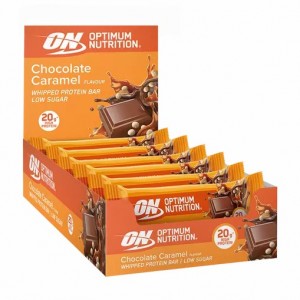 Optimum Nutrition Whipped Protein Bar Chocolate Caramel 600 grams (10 Bars) | 4018VWFAP