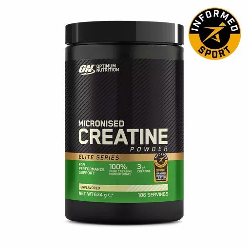 Optimum Nutrition Creatine Powder - Elite Series 186 Serving (634 grams) | 2304FZPYX