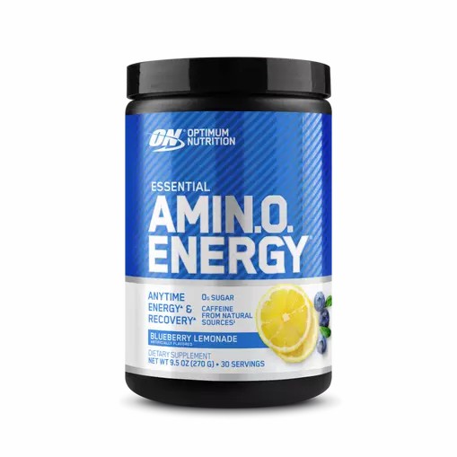 Optimum Nutrition ESSENTIAL AMIN.O. ENERGY® Blueberry Lemonade 0.6 lb (30 Servings) | 5218ABGDR