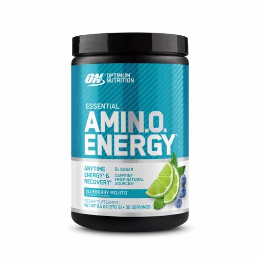 Optimum Nutrition ESSENTIAL AMIN.O. ENERGY® Blueberry Mojito 0.6 lb (30 Servings) | 1854PADYC