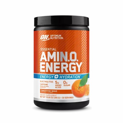 Optimum Nutrition Essential AMIN.O. ENERGY + Electrolytes Tangerine Wave 0.63 lb (30 Servings) | 7480BNWPZ