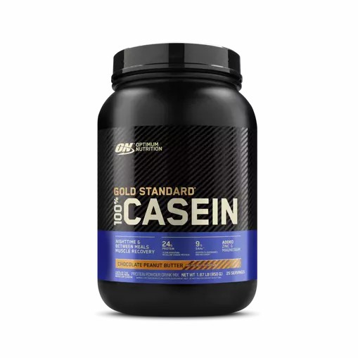 Optimum Nutrition GOLD STANDARD® 100% Casein Chocolate Peanut Butter 2 lb (25 Servings) | 3201TIODR