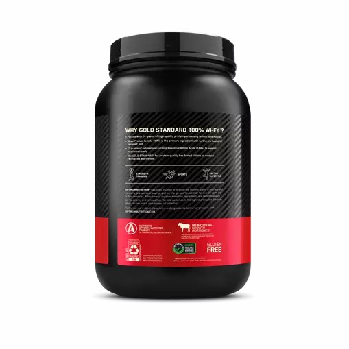 Optimum Nutrition GOLD STANDARD 100% WHEY™ Banana Cream 2 lb (29 Servings) | 4392LQVYX