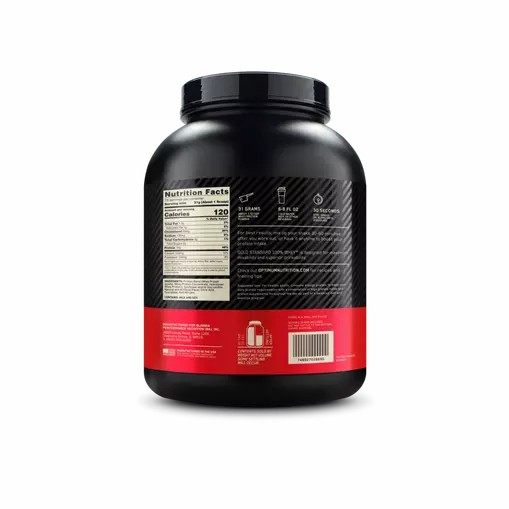 Optimum Nutrition GOLD STANDARD 100% WHEY™ Delicious Strawberry 5 lb (73 Servings) | 7549JRMLX