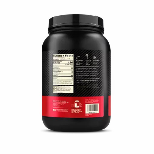 Optimum Nutrition GOLD STANDARD 100% WHEY™ Double Rich Chocolate 2 lb (29 Servings) | 5437WSYEK