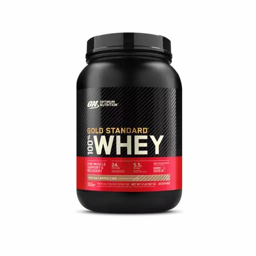 Optimum Nutrition GOLD STANDARD 100% WHEY™ Mocha Cappuccino 2 lb (28 Servings) | 7091MQZCE