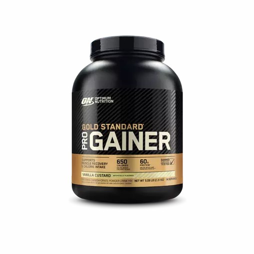 Optimum Nutrition GOLD STANDARD® Pro Gainer Vanilla Custard 5.09 lb (14 Servings) | 5738JUOKZ