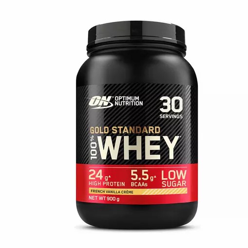 Optimum Nutrition Gold Standard 100% Whey Protein Powder French Vanilla 900 grams (30 Servings) | 5713CWPRG