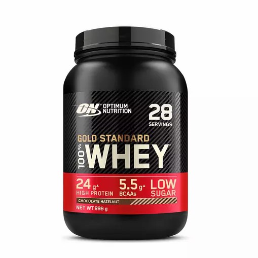 Optimum Nutrition Gold Standard 100% Whey Protein Powder Chocolate Hazelnut 896 grams (28 Servings) | 7602XTSYA