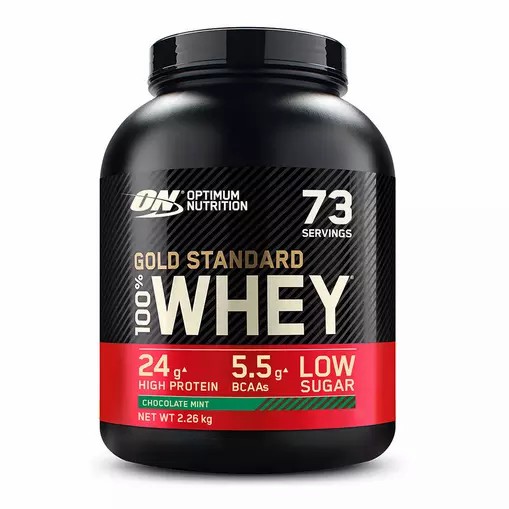 Optimum Nutrition Gold Standard 100% Whey Protein Powder Chocolate Mint 2.26 kg (73 Servings) | 0917VNGCB