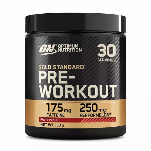 Optimum Nutrition Gold Standard Pre-Workout Fruit Punch 330 grams (30 Servings) | 9047KZNTR