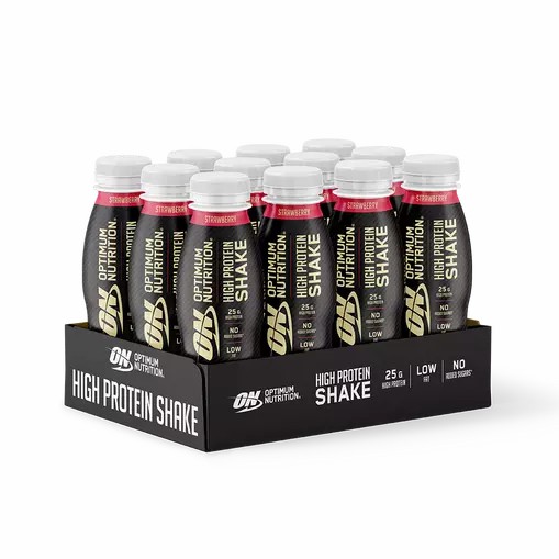 Optimum Nutrition High Protein Shake Elite Strawberry 3300 ml (12 pieces) | 4629BQFZS