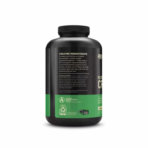 Optimum Nutrition Micronized Creatine Powder Unflavored 1.32 lb (120 Servings) | 1760BITCY