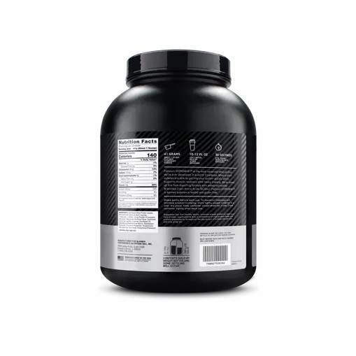 Optimum Nutrition PLATINUM HYDROWHEY™ Turbo Chocolate 3.61 lb (40 Servings) | 3152JWZBY