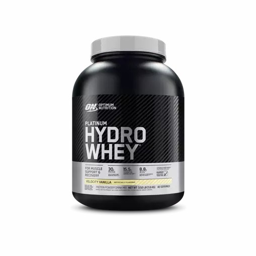 Optimum Nutrition PLATINUM HYDROWHEY™ Velocity Vanilla 3.52 lb (40 Servings) | 2386GYLAQ