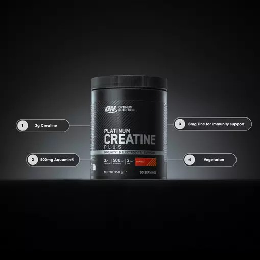 Optimum Nutrition Platinum Creatine Plus Orange 350 grams (50 Servings) | 7206VQZRI