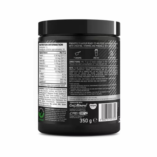 Optimum Nutrition Platinum Creatine Plus Pineapple 350 grams (50 Servings) | 4257DSAJN