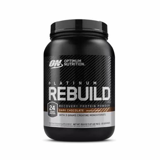 Optimum Nutrition Platinum Rebuild Dark Chocolate 1.67 lb (20 Servings) | 8152AZIBV