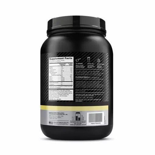 Optimum Nutrition Platinum Rebuild Vanilla Buttercream 1.63 lb (20 Servings) | 6372MLFQV