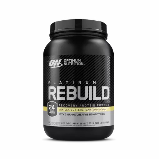 Optimum Nutrition Platinum Rebuild Vanilla Buttercream 1.63 lb (20 Servings) | 6372MLFQV