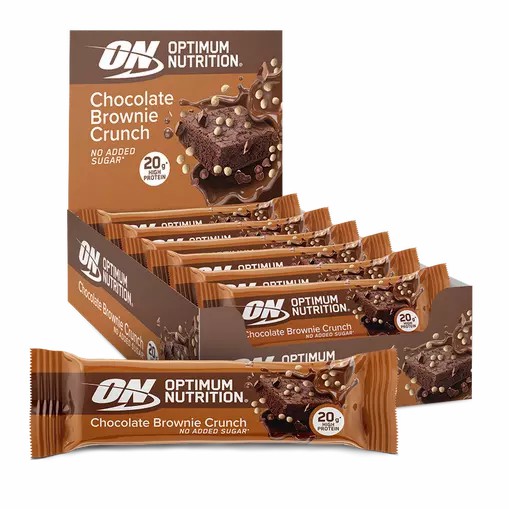 Optimum Nutrition Protein Bar Chocolate Brownie Crunch 650 grams (10 Bars) | 8479MJYXN